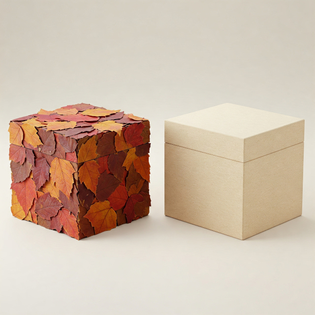 Comparison: Cellulose Packaging vs. Fallen Leaf Packaging biodegradable (preview)