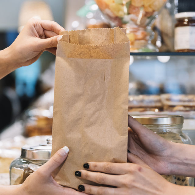 Kraft packaging for bread and fast food items (preview)