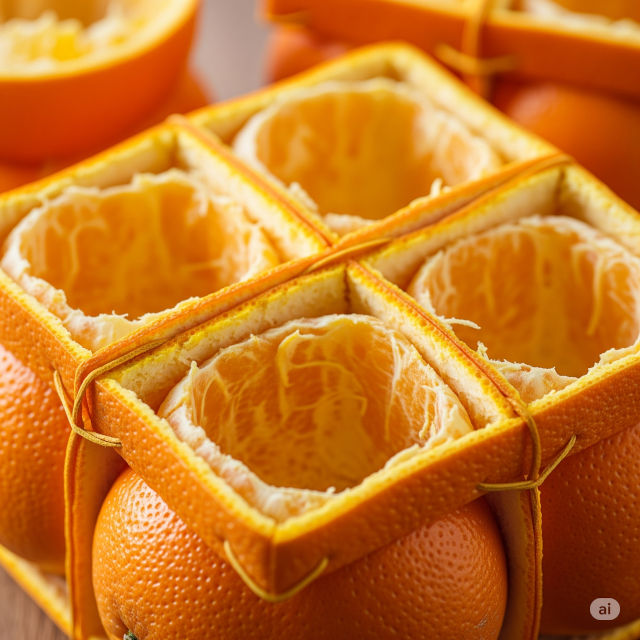 Orange Peel Packaging Sustainable Innovation (preview)