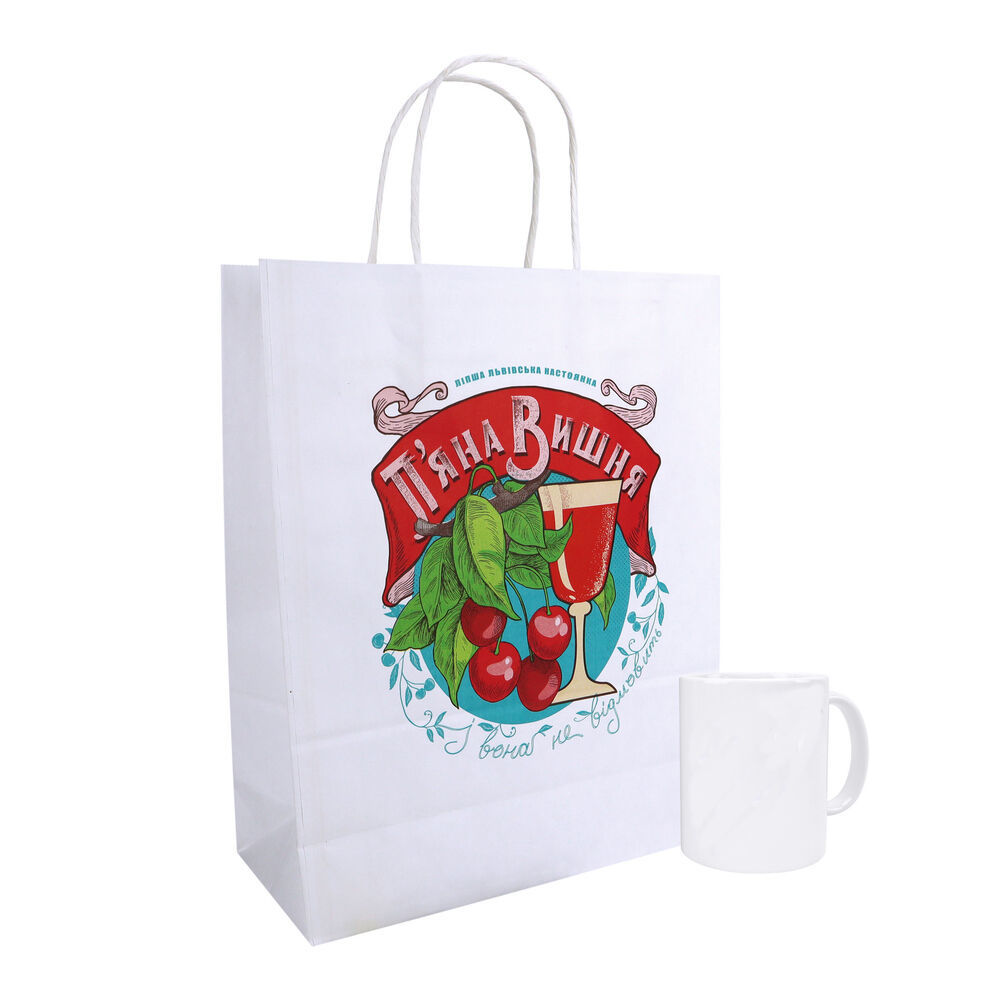 Kraft bags with jute handles