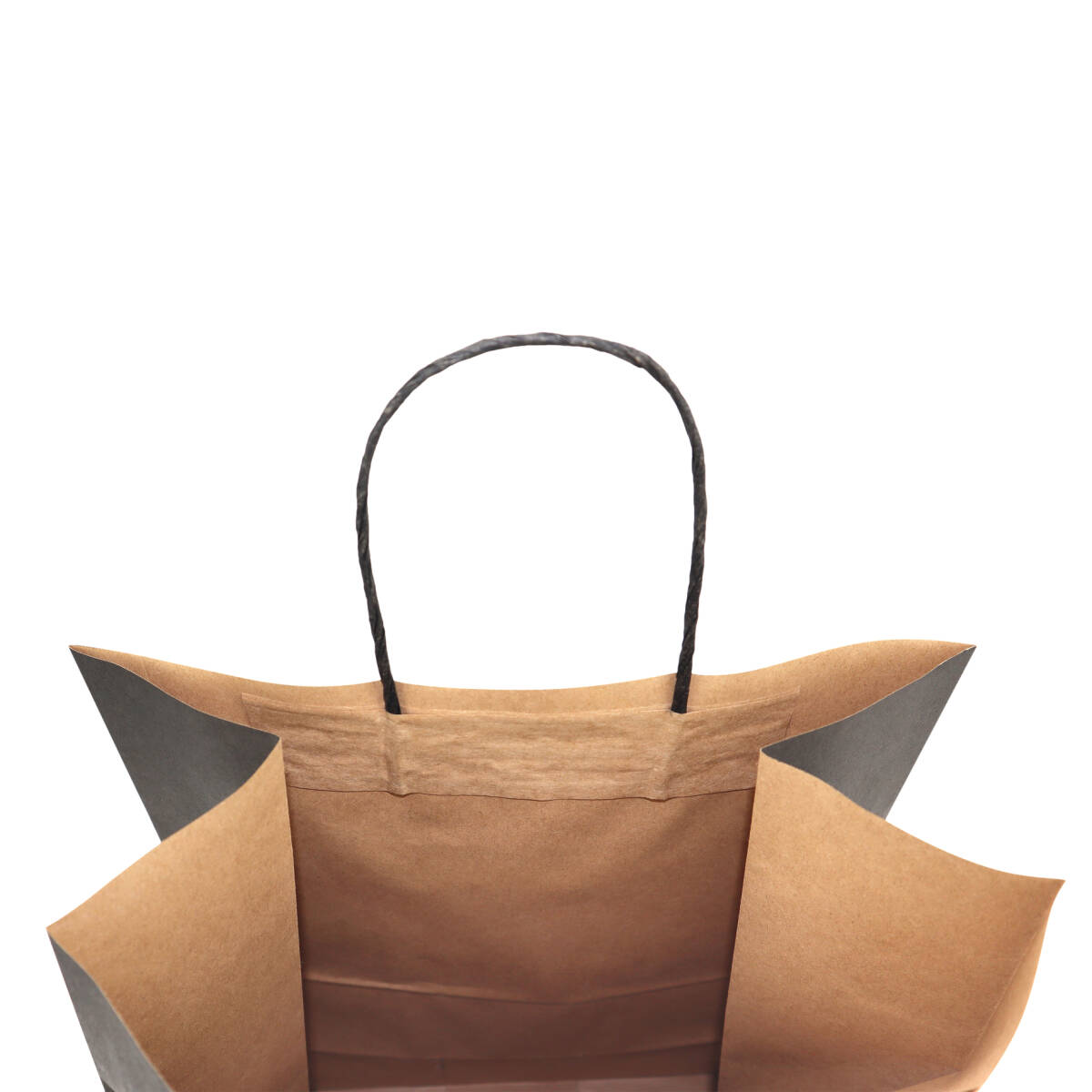 Kraft bags with jute handles