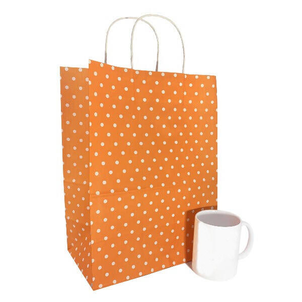 Kraft bags with jute handles