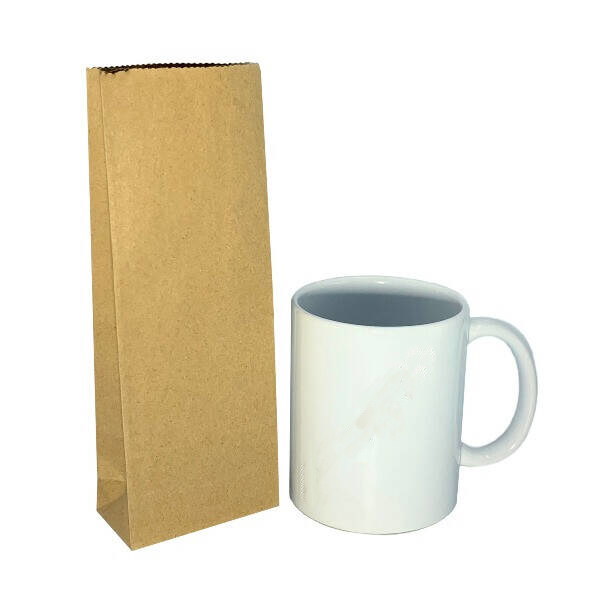 Kraft bags without handles