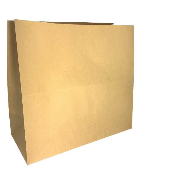 Kraft bags without handles